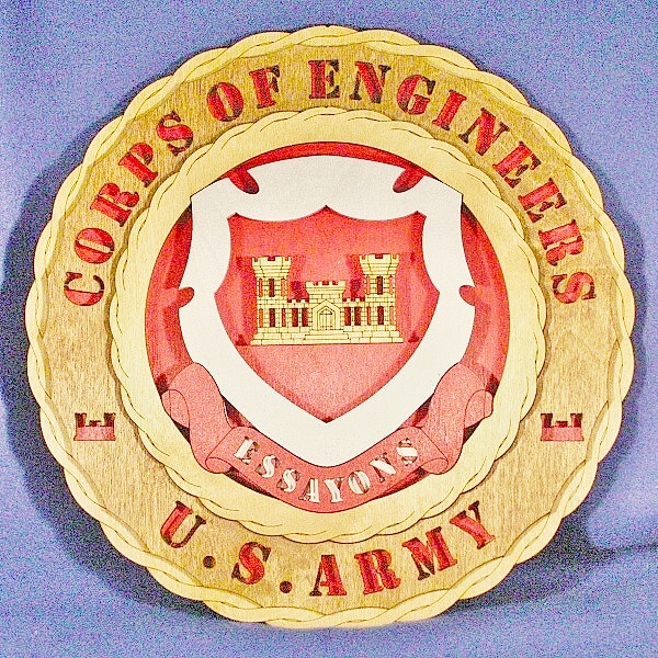 WT4D Army Engineer Crest